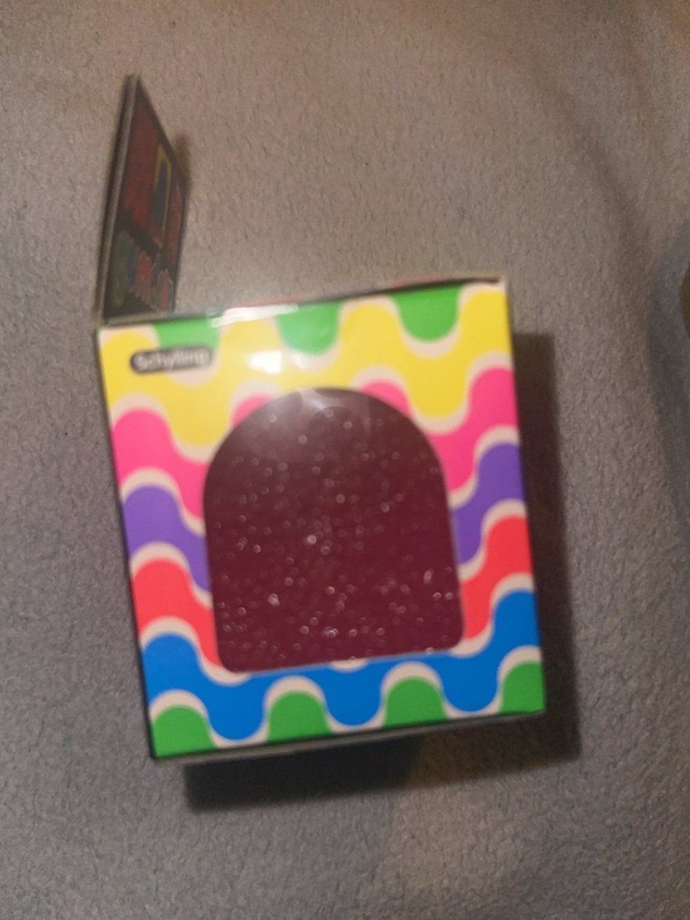 NeeDoh Gumdrop Super Solid Squish - Pink - Picture 3 of 4